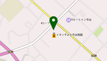 イオンバイクそよら今治馬越店の地図画像