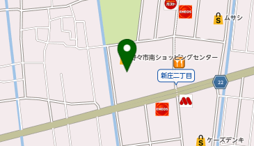 イオンバイク野々市南店の地図画像