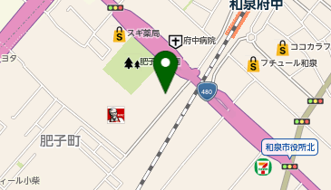 イオンバイク和泉府中店の地図画像