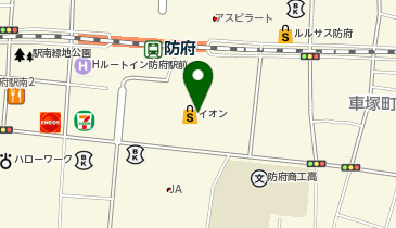 イオン防府店の地図画像