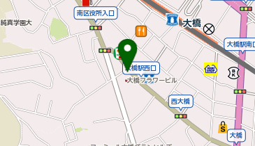 イオンバイク大橋店の地図画像