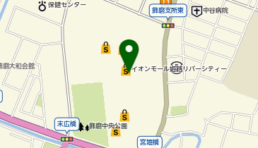 イオンバイク姫路リバーシティ店の地図画像
