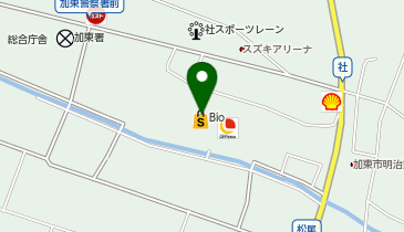 イオンバイク社店の地図画像