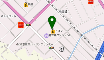 イオン県央店の地図画像