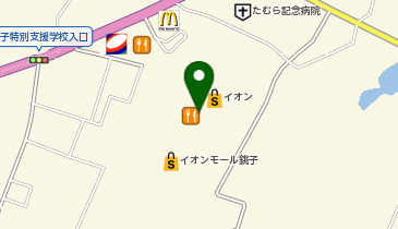 イオン銚子店の地図画像