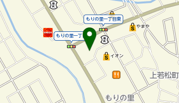 イオンバイク杜の里店の地図画像