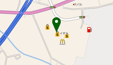 イオンバイク白河西郷店の地図画像