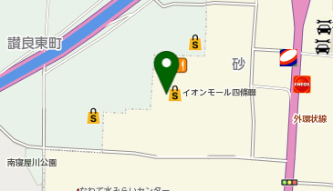 イオンバイク四條畷店の地図画像