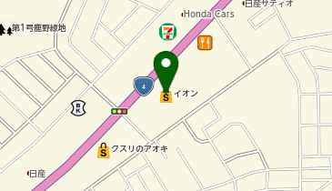 イオンバイク船岡店の地図画像