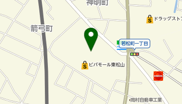 マックハウス ビバモール東松山店の地図画像