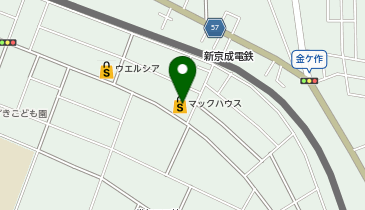 マックハウス 松戸常盤平店の地図画像
