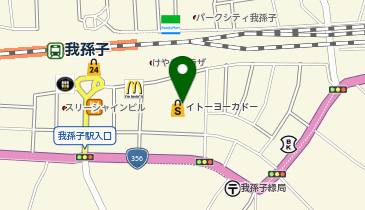 マックハウス イトーヨーカドー我孫子南口店の地図画像