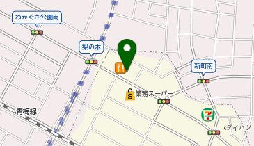 マックハウス 羽村店の地図画像