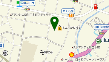 マックハウス ミエルかわぐち店の地図画像