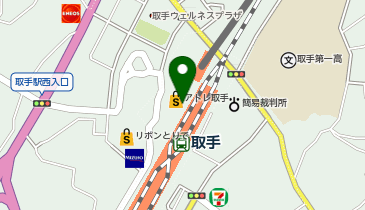 和幸アトレ取手売店の地図画像