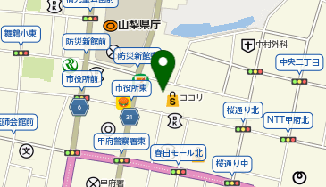 和幸岡島甲府売店の地図画像