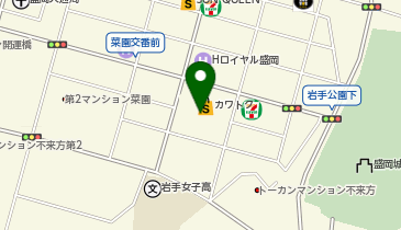 和幸川徳盛岡売店の地図画像