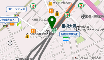 和幸ステーションスクエア相模大野売店の地図画像