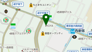 和幸日土地ビル西新宿店の地図画像