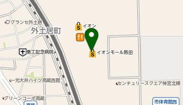 和幸イオンモール熱田店の地図画像