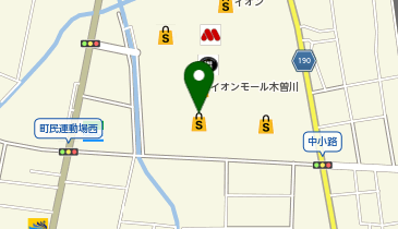 和幸イオンモール木曽川店の地図画像