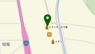 和幸イオンモール下妻店の地図画像