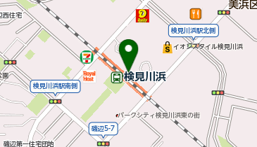 和幸ペリエ検見川浜売店の地図画像