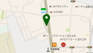 天ぷらさき亭玉川上水店の地図画像