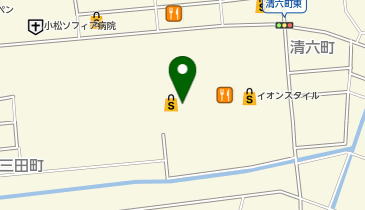 和幸イオンモール新小松店の地図画像
