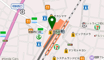和幸高島屋ステーションモール柏店の地図画像