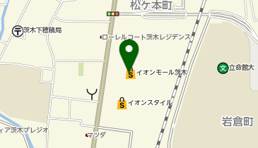 和幸イオンモール茨木店の地図画像