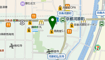 恵亭京都高島屋S.C.店の地図画像
