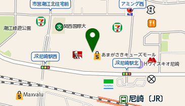 和幸あまがさきキューズモール店の地図画像