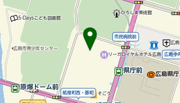 和幸クレド基町広島店の地図画像