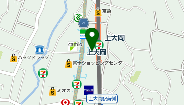 和幸京急百貨店上大岡売店の地図画像