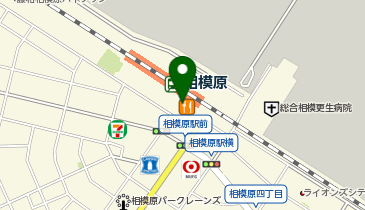 和幸セレオ相模原売店の地図画像