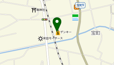 ゲンキー 多治見西店の地図画像
