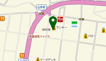 ゲンキー 美濃加茂店の地図画像