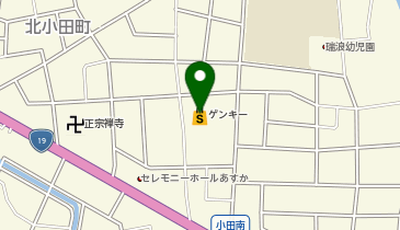 ゲンキー 瑞浪店の地図画像