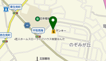 ゲンキー のぞみが丘店の地図画像