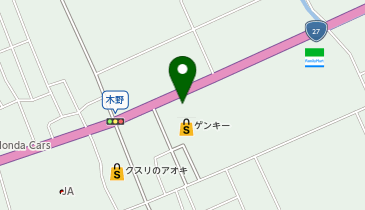 ゲンキー 美浜店の地図画像