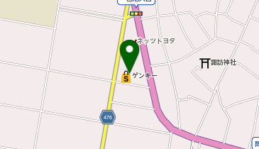 ゲンキー 一色南部店の地図画像