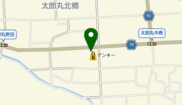 ゲンキー 太郎丸北郷店の地図画像