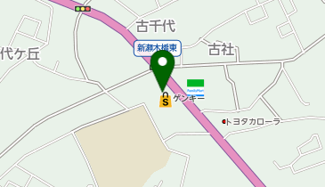 ゲンキー 常滑東店の地図画像