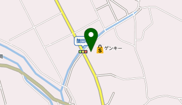 ゲンキー 蟹田橋店の地図画像