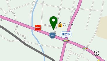 ゲンキー 東古市店の地図画像