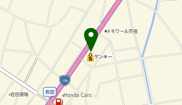 ゲンキー 下芥見店の地図画像