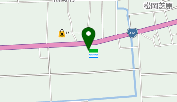 ゲンキー 松岡店の地図画像