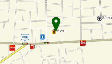 ゲンキー 国高店の地図画像