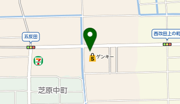 ゲンキー 糸貫五反田店の地図画像